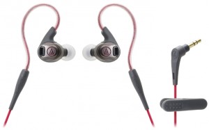 Проводные наушники Audio-Technica ATH-SPORT3 Red