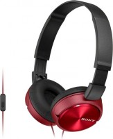 Проводные наушники Sony MDR-ZX310AP Red