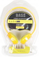 Проводные наушники RCV Bass 602-277 Yellow