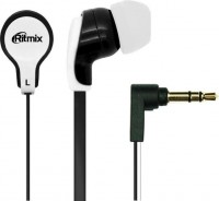 Проводные наушники Ritmix RH-183 Black white