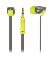 Проводные наушники SmartBuy Techna Yellow grey