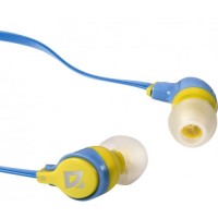 Проводные наушники Defender MPH-811 Juicy Yellow blue