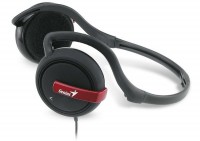 Проводные наушники Genius HS-300U Black Red