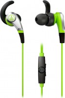 Проводные наушники Audio-Technica ATH-CKX5iS Green