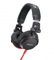 Проводные наушники Sony MDR-V55 Black red