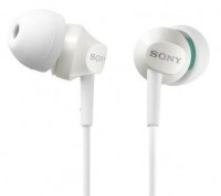 Проводные наушники Sony MDR-EX50LP White