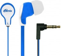 Проводные наушники Ritmix RH-183 Blue white