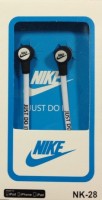 Проводные наушники Nike NK-28 White