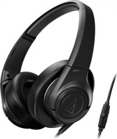 Проводные наушники Audio-Technica ATH-AX3iS Black