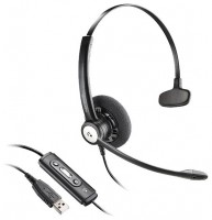 Проводные наушники Plantronics PL-C610M USB Black