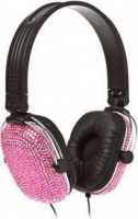 Проводные наушники Satzuma Diamante Headphones Pink