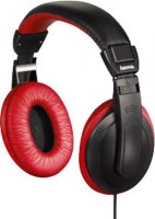 Проводные наушники Hama HK-3052 Black red