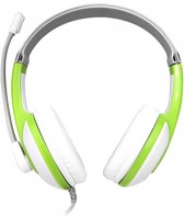 Проводные наушники Canyon CNS-CHSU2WG White green