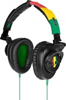 Проводные наушники Skullcandy Skullcrusher Rasta S6SKCZ-058