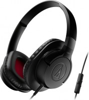 Проводные наушники Audio-Technica ATH-AX1iS Black