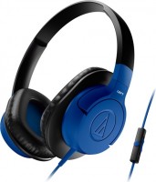 Проводные наушники Audio-Technica ATH-AX1iS Blue