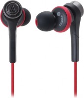 Проводные наушники Audio-Technica ATH-CKS55X Black red