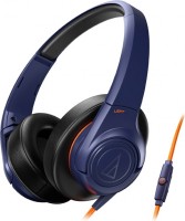 Проводные наушники Audio-Technica ATH-AX3iS Blue