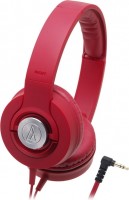 Проводные наушники Audio-Technica ATH-WS33X Red