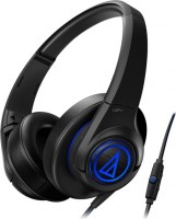 Проводные наушники Audio-Technica ATH-AX5iS BK