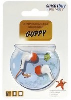 Проводные наушники SmartBuy Guppy Orange