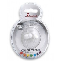 Проводные наушники SmartTrack Color Trend (STE-1200) White