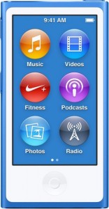 Flash MP3-плеер Apple iPod Nano 7 16Gb MKN02RU/A Blue