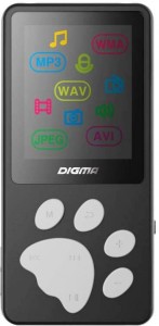 Flash MP3-плеер Digma S3 4Gb Black grey