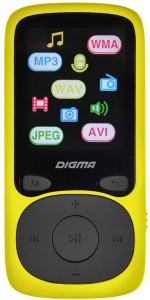 Flash MP3-плеер Digma B3 8Gb Yellow