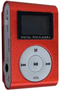 Flash MP3-плеер Perfeo Music Clip Titanium Display Fuchsia Red