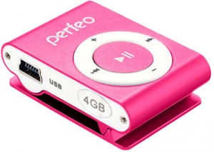 Flash MP3-плеер Perfeo Music Clip Titanium 4 Gb Pink