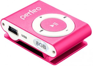 Flash MP3-плеер Perfeo Music Clip Titanium VI-M001 8Gb Pink