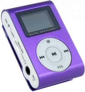 Flash MP3-плеер Perfeo Music Clip Titanium Display Fuchsia