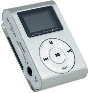 Flash MP3-плеер Perfeo Music Clip Titanium Display Silver