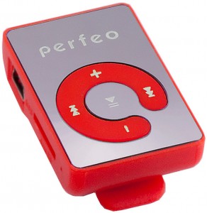 Flash MP3-плеер Perfeo Music Clip Color VI-M003 Red