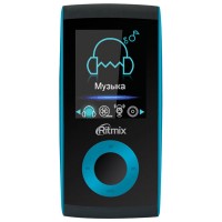 MP3-плеер Ritmix RF-4400 Cyan 4 Гб