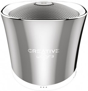 Портативная стерео акустика Creative Woof3 Silver