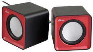 Портативная стерео акустика Ritmix SP-2020 Black/Red