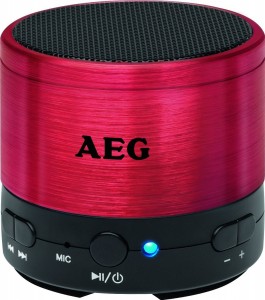 Портативная моно акустика AEG BSS 4826 Red