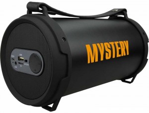 Портативная стерео акустика Mystery MBA-737UB Black