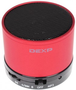 Портативная моно акустика DEXP P150 Red