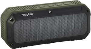 Портативная стерео акустика Microlab D861BT Black green