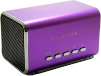 Портативная стерео акустика Music Angel  MD-05 Violet