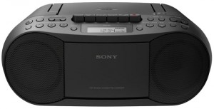 CD/кассетная магнитола Sony CFD-S70 Black