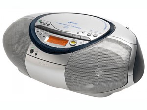 CD/кассетная магнитола Sony CFD-S35CP/S Silver