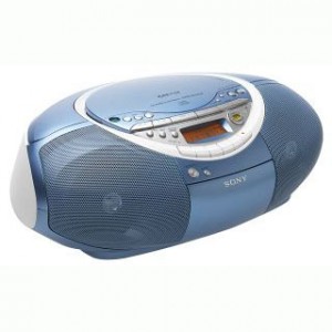 CD/кассетная магнитола Sony CFD-S35CP/L blue