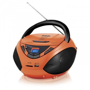 CD магнитола BBK BX108U Orange black