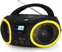 CD магнитола BBK BX150U black yellow