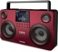 Магнитола Telefunken TF-SRP3470B Metalic red