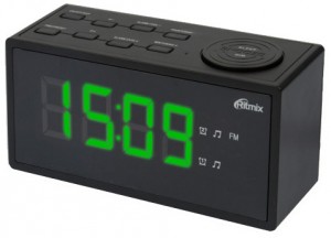 Радиобудильник Ritmix RRC-1212 Black